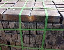 cast basalt tile in pallet packaging