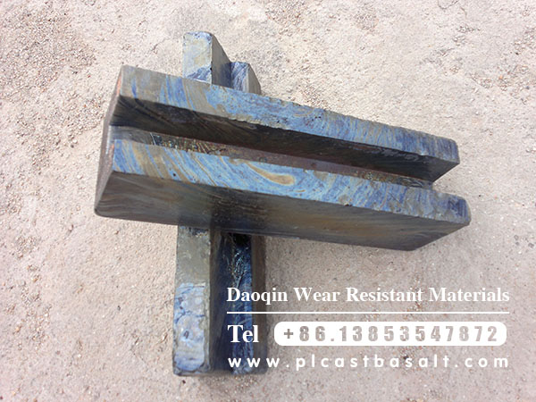concave and convex grate cast basalt tile